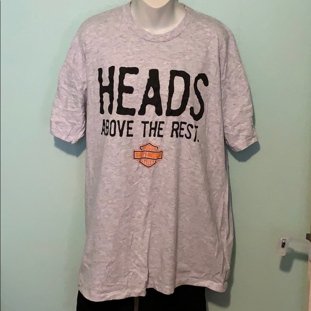 Harley Davidson Heads Above The Rest T-Shirt.